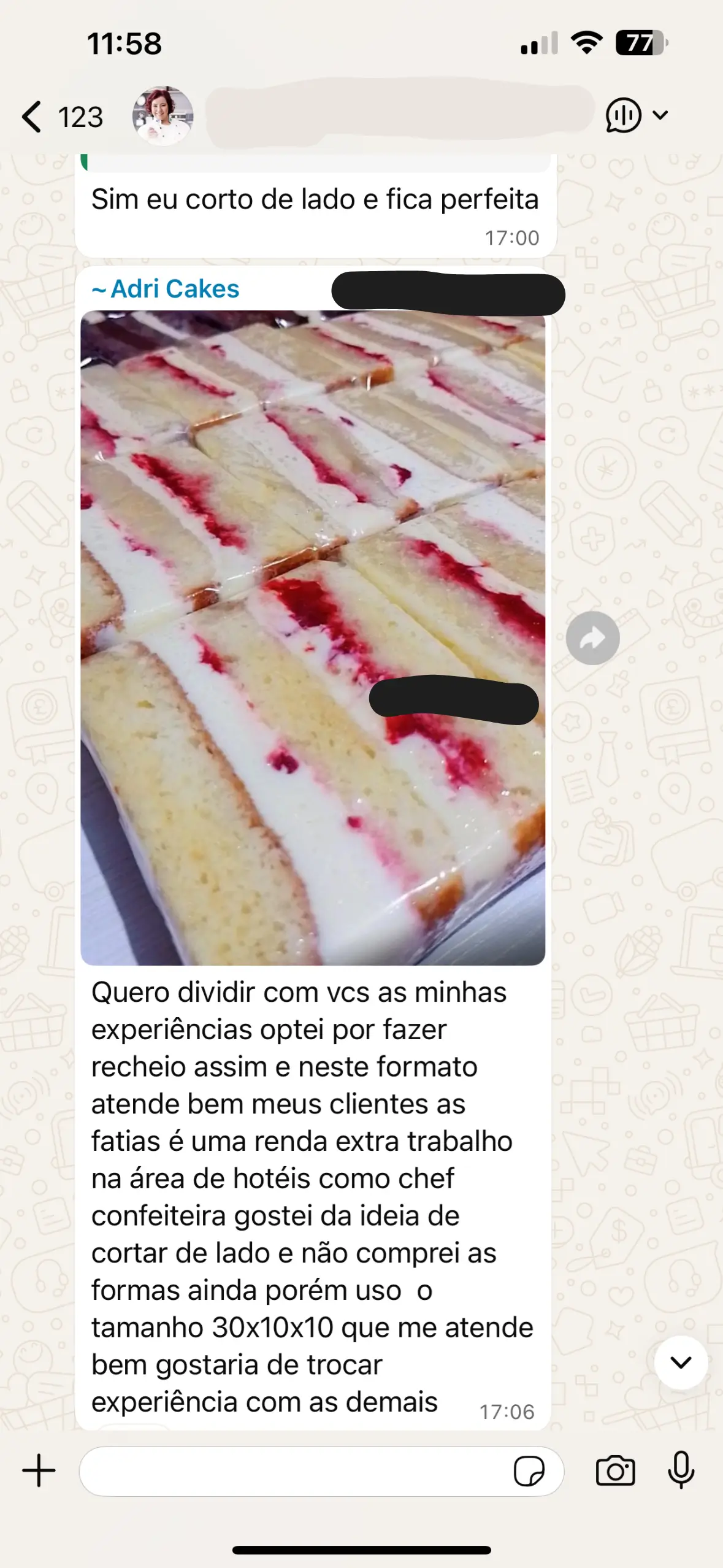 Depoimento aluna Gleice Silva